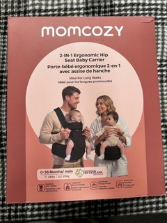 NEW MOMCOZY Black 2in1 Ergonomic Hip Seat Baby Carrier 0 36 Months CG N05