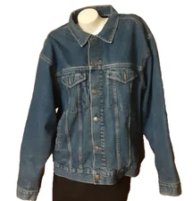 Guide Gear Blue Denimm Jacket Waist Adjusters Lined Big & Tall Men's Size 2XL