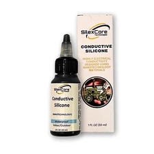 Electric Conductive Silicone (Nanotechnology) Repairing Buttons in keypads (1oz)