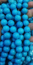 AAA  Natural Turquoise Gemstone Round Beads 4mm 6mm 8mm 10mm length 16 inch