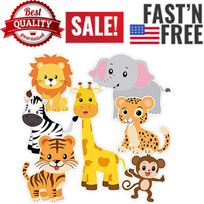 animal cutouts for baby shower