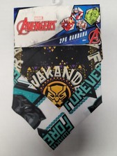 Marvel Avengers 2 pack Bandana 17.5  x 17.5  Wakanda Forever Black Panther New