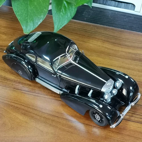1:18 KK SCALE for Mercedes for Benz for 540K Type W24 Vintage car Black - Picture 2 of 9