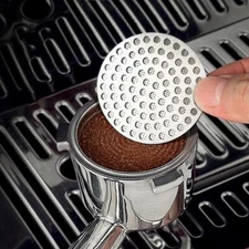 51/53/58mm Reusable Stainless Steel Double-layer Coffee Puck Screen