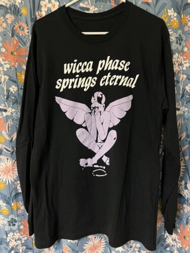 Wicca Phase Springs Eternal Crying Angel Large Longsleeve Gbc Lil Peep Lil Tracy - Picture 1 of 2