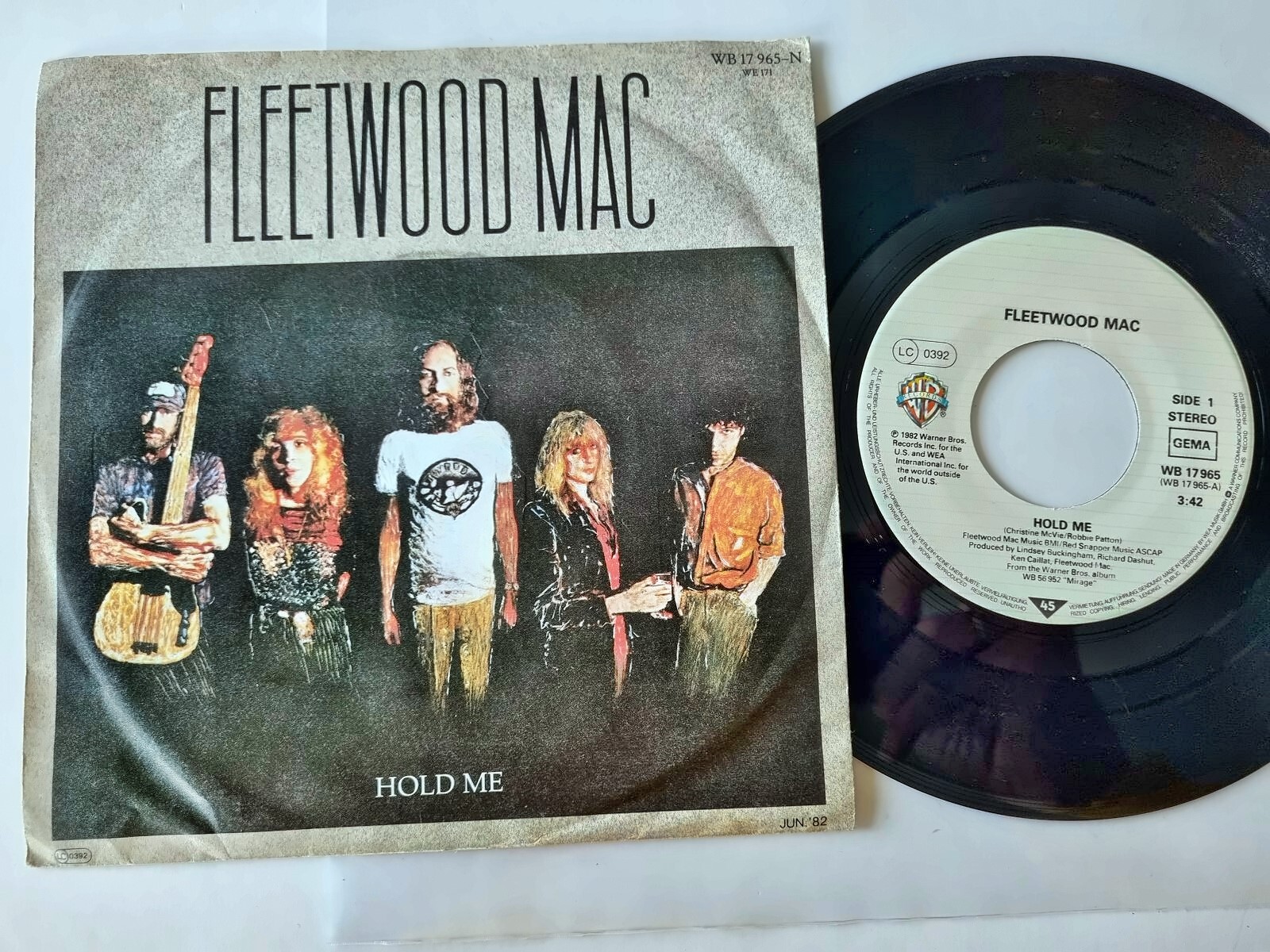 Fleetwood Mac - Hold me 7'' Vinyl Germany