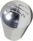 Classic Mini Pear Shaped Gear Knob Aluminium Shift 4 Gears alloy Minor 22G110