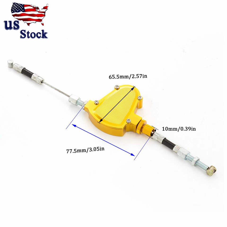 Para Honda CBR600RR CBR1000RR Grom CNC Acrobacias Embrague Tirar Cable Palanca Sistema Fácil Foto 4 de 4