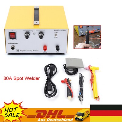 400W Schmuck Laser Schweißgerät 220V optional Mini Punktschweißer 80A DHL