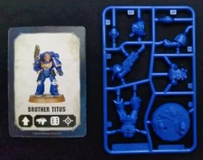 40K Space Marine Heroes Brother Titus Bolter Series 1 Ultramarines