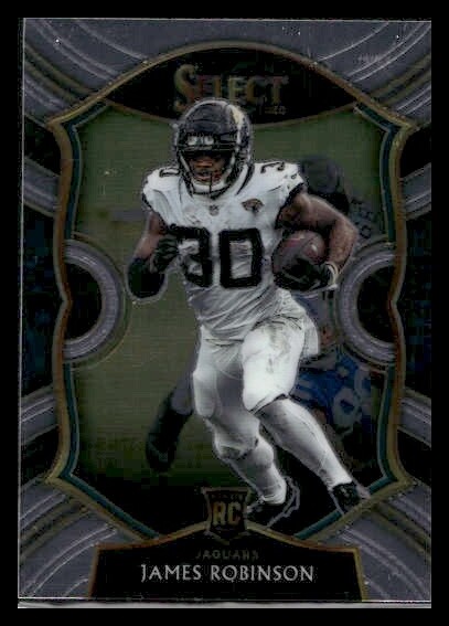 2020 Panini Select #88 James Robinson Rookie Jacksonville Jaguars
