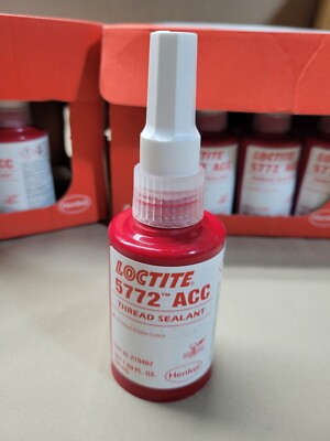 Loctite 25524 5772 ACC Low Halogen, Low Sulfur Thread Sealant, 50 mL bottle