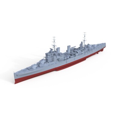 MRY-SFW SSC1250562S 1:1250 HMS London Cruiser 1945 Full Hull