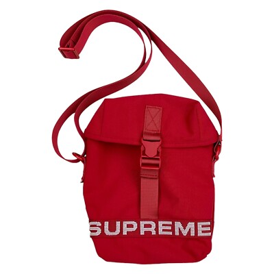 Supreme SS23 Military Field Side Bag Red | eBay