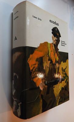 Leon Uris - Exodus (Mondadori Omnibus 1970) TOP! 7. Auflage trad. Mattioli
