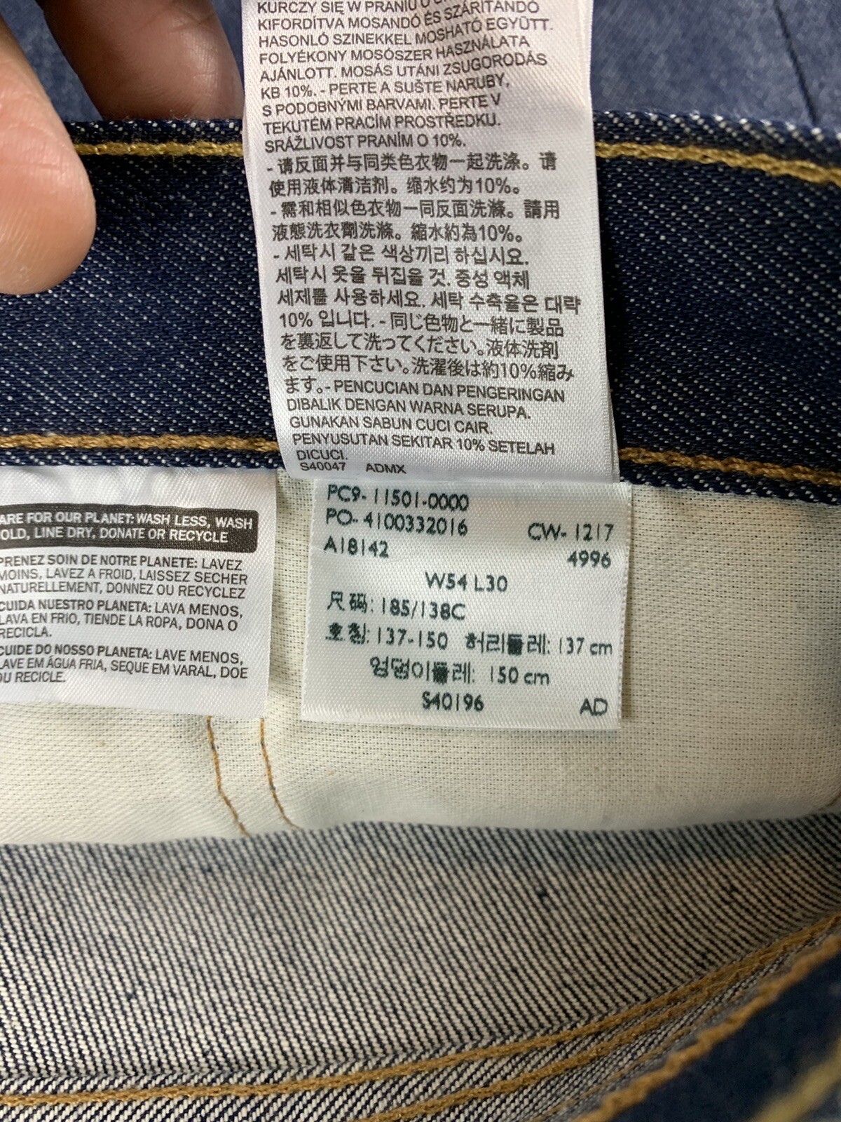 levi 501 jeans men 54 Waist 30 Inseam