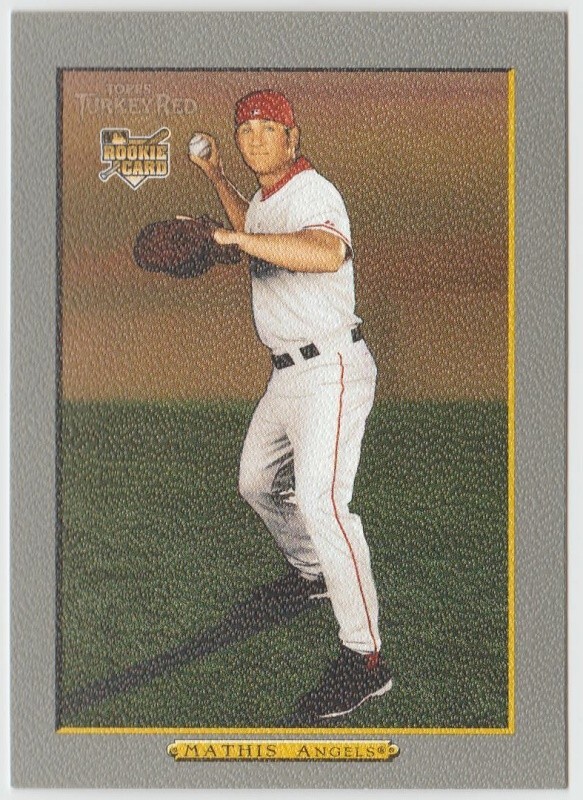 2006 Topps Turkey Red #594 Jeff Mathis RC - Los Angeles Angels
