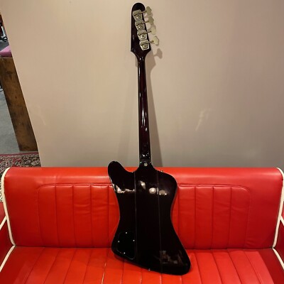 Orville Electric Bass Guitar Thunder Bird Vintage Sunburst 1990