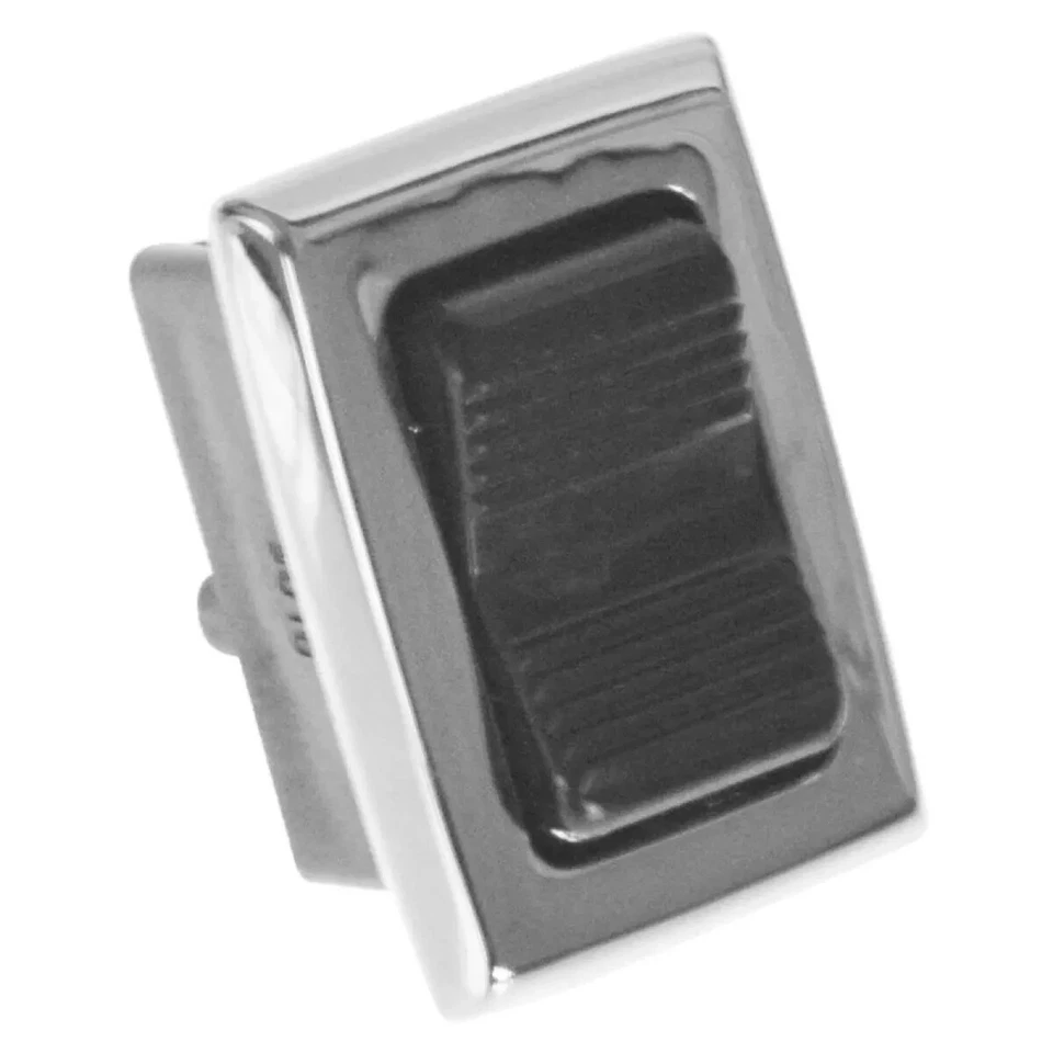 Nuevo interruptor de puerta de ventana eléctrica cromado negro para Mercedes Benz 1966-1981 Foto 4 de 4