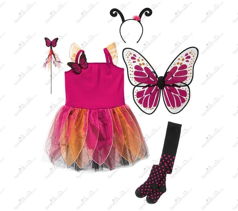 DISFRAZ GYMBOREE KIDS Mariposa Roja parte: SOLO ALAS, Halloween Foto 3 de 3