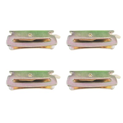 4 Pack Loose E-Track Spring Fitting for Custom Tie Down Strap Cargo Net Load Bar