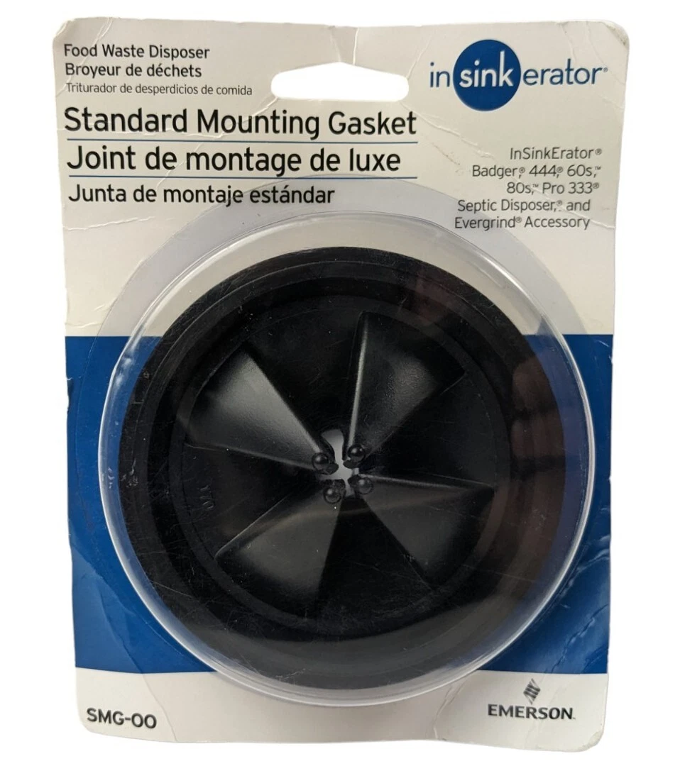 InSinkErator Standard Mounting Gasket In Black For, 54 OFF