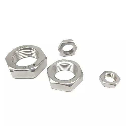 M52 M56 M60 hex nuts 304 stainless steel fine thread hexagon thin nut