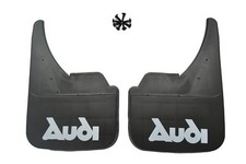 Universal Car Front Rear Suits Audi White A1 A3 A4 A8 Q5 Q7 Quattro Mud Flaps