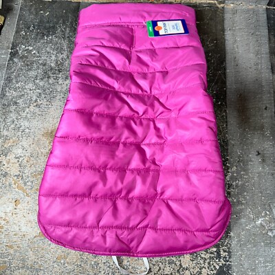 Top-Paw Dog Puffer Jacket Size Large Pink Dot New w/tags