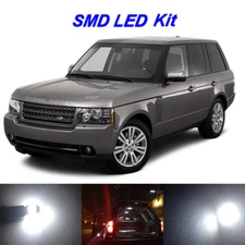22 x White LED Interior Light Bulbs Package Kit For 2002-2012 Range Rover L322