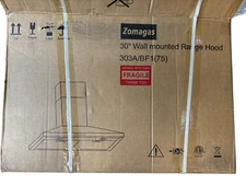 Zomagas 30 inch Range Hood Stainless Steel Wall Mounted 303A/BF1(75) (OB)