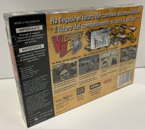 VIGILANTE 8: 2nd OFFENSE - NINTENDO 64 N64 PAL VERSION NEW SEALED RARE 2000 - Picture 11 of 13