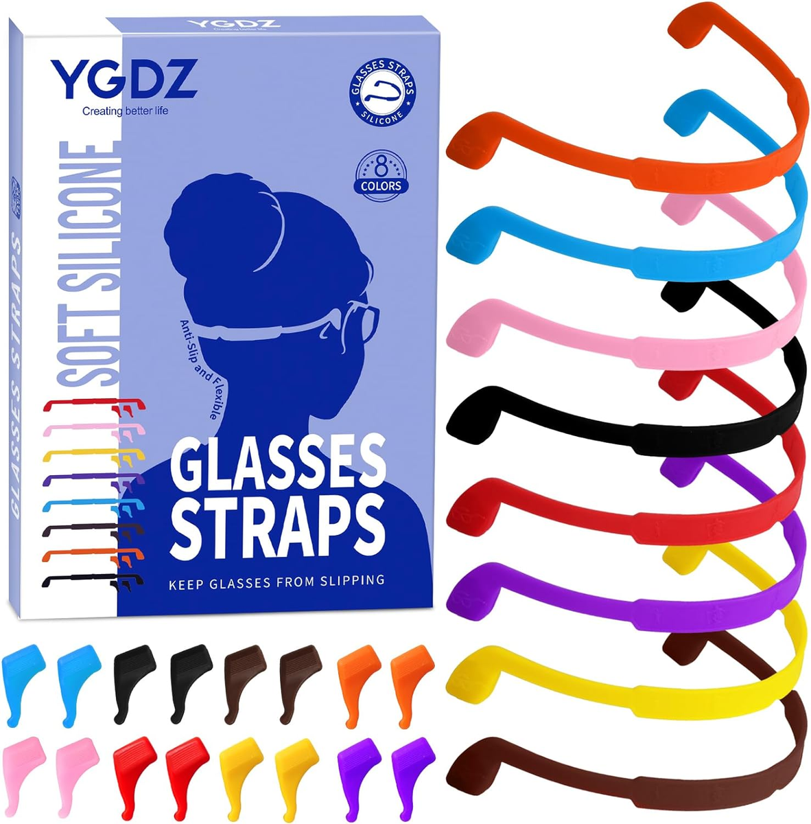 YGDZ Glasses Strap, Pack Kids Eyeglasses Sunglasses String Strap