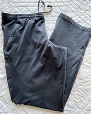 Womans  Reebok  Size L Stretch Athletic Pants Zip Ankles