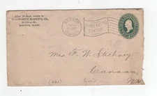 US P/S ADV COVER 1898 WALWORTH MFG. COMPANY BOSTON MA
