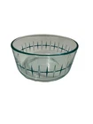 Vintage Pyrex Bowl #7201 With Starburst Design - 6 Inch Diameter