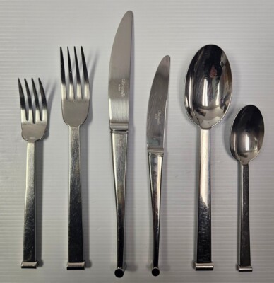 p*e様 Christofle フォーク 3本セット CHOICE Christofle Integrale Stainless Steel Dessert Dinner Knife