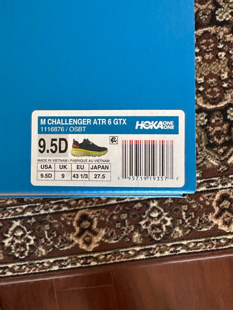 BNIB Hoka Challenger ATR 6 GTX Trail Running Shoes, Men  display picture 2