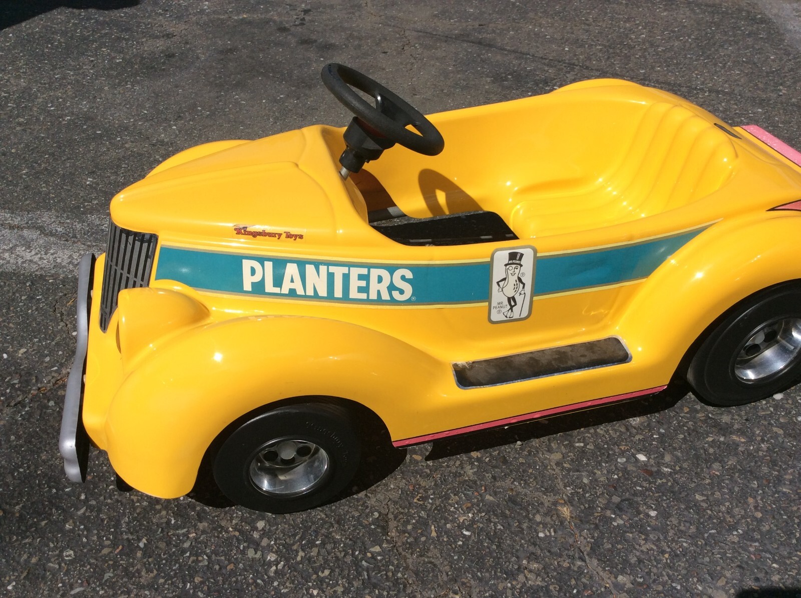 Kingsbury pedal car Yellow eBay