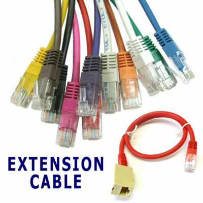 Pack De 10 Câbles Réseau Ethernet UTP Cat.5e Jaune 0,5 M PCU5-20CC-0050