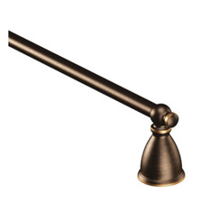 Moen Y3124BRB Caldwell 24 inches Towel Bar in Mediterranean Bronze Finish