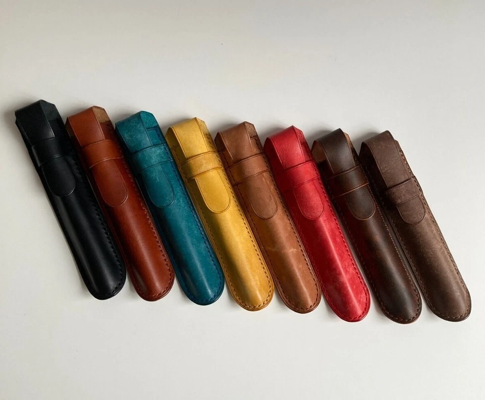 Ein Etui für Montblanc 149.Meisterstück Etui.Füller Etui aus Leder-Stiftetui - Bild 2 von 4