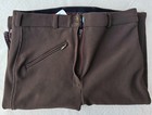 TuffRider Ribbed Breeches Knee Patch Size 26L Women's Brown Riding Pants — photo 4