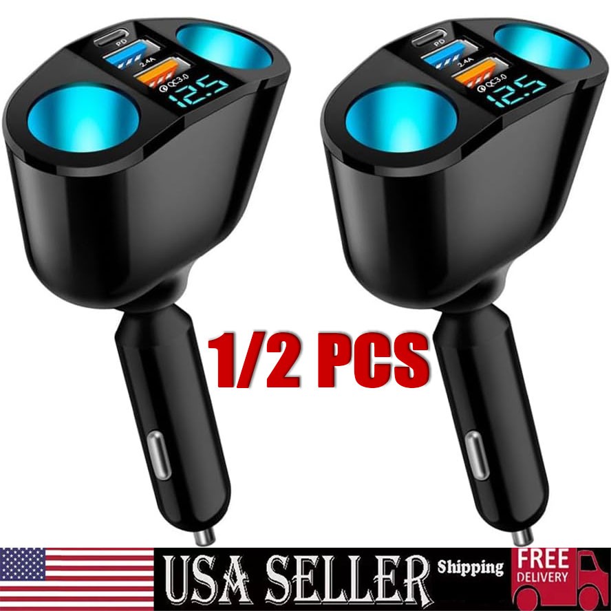 Socket Splitter Power Adapter Charger