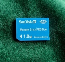 SanDisk Memory Stick PRO Duo 1GB Memory Card MagicGate Universal Compatible