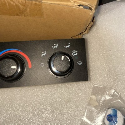 Climate Control Panel 2001 2021 Chevy Express And Savana 1500 2500 3500 W/ AC