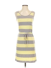 Olive and Oak Women Gray Casual Dress XS