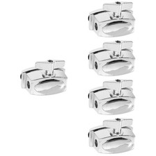 5 Pieces Drum Replacement Part Tom Leg Bracket Mount Clamp Floor