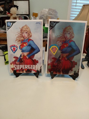 #ad Supergirl #1 Kyu Yong Eom Fan Expo Dallas Exclusive Foil Trade Variant $200.00