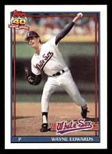 Wayne Edwards 1991 Topps #751 Chicago White Sox Baseball *226